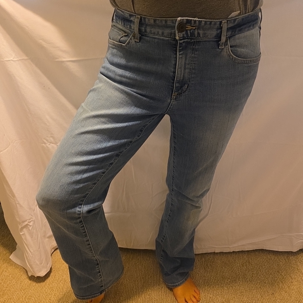 Eddie Bauer Light Blue Denim Jeans Sz 12